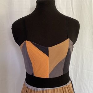 Color block summer dress size small